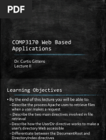COMP3170 Web Based Applications: Dr. Curtis Gittens