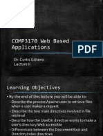 COMP3170 Web Based Applications: Dr. Curtis Gittens