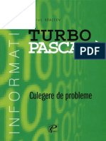 Turbo Pascal. Culegere de Probleme
