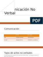 Comunicación No Verbal