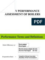 Assessment of Boilers