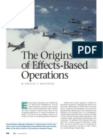 The Origins of Effects Based Operations