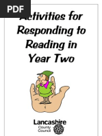 Download Activities for Responding to Reading in Year 2 by lancashireliteracy SN25782504 doc pdf