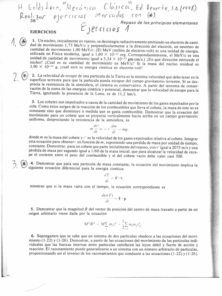 Lista Ejercicios 1 | PDF