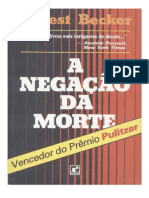 A Negação Da Morte - Ernest Becker