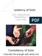 6 Consistency of Soils