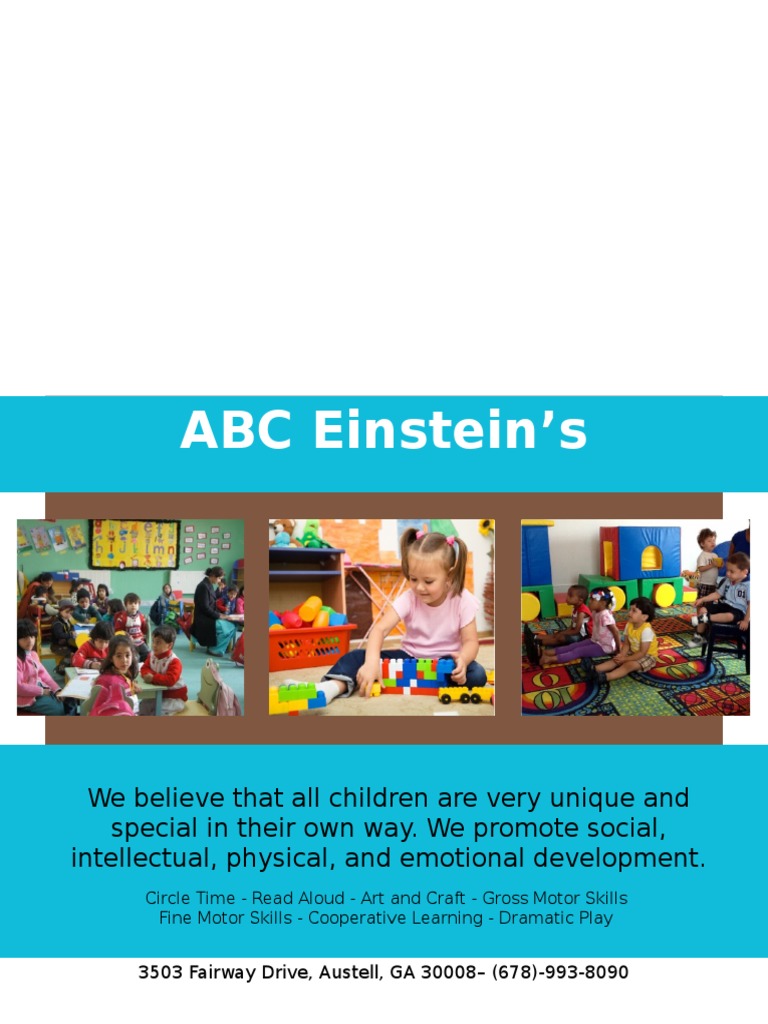 Child Development Programs at ABC Einstein's | PDF