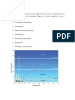 Capas de La Atmosfera