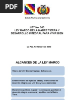 Presentacion Ley Madre Tierra