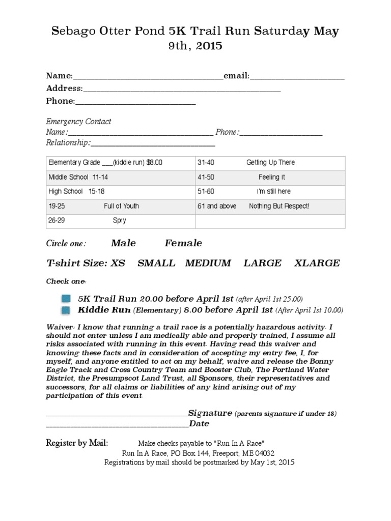 Final Otter Pond Registration | PDF
