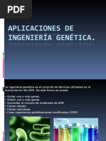 Aplicaciones de ingeniería genética