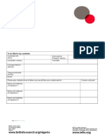 Application for the Issue of Additional TRFs