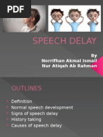 Speech Delay