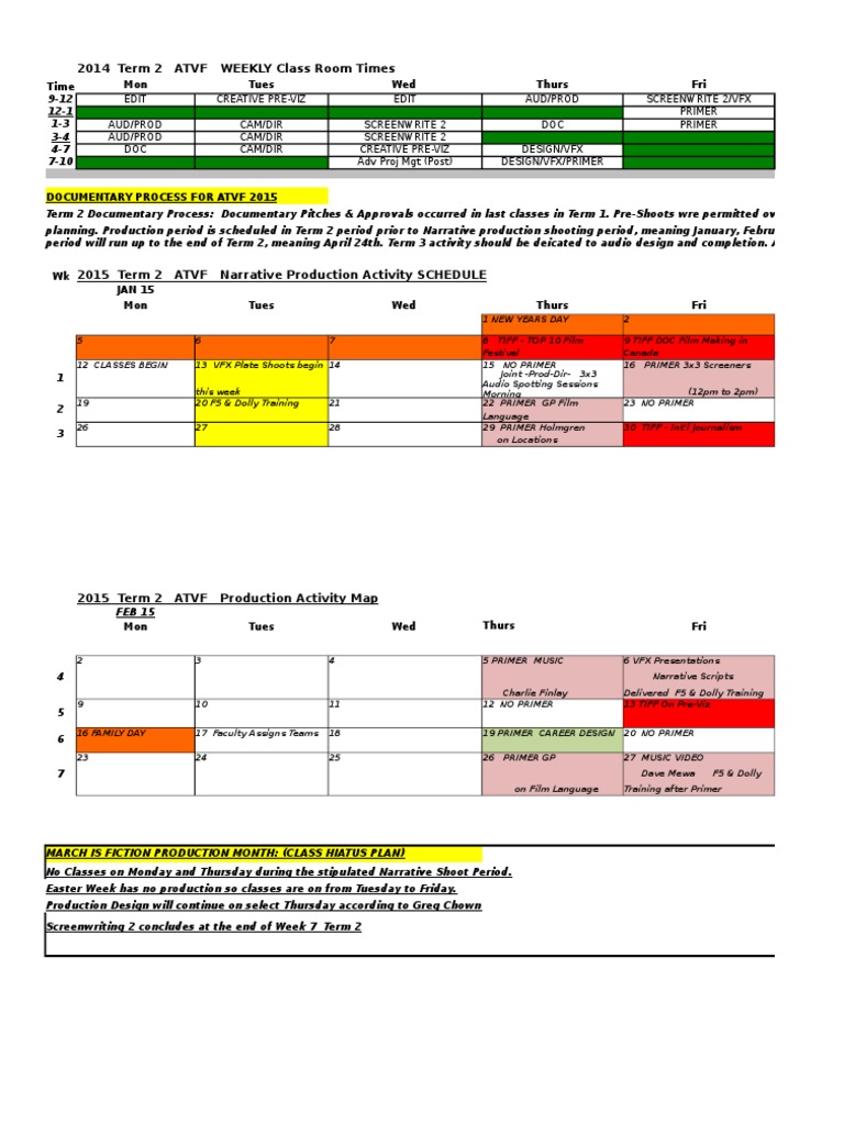 Activity Primer Map Ts 2&3 2015 (Jan20) | PDF