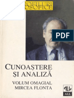 Adrian-Paul Iliescu - Cunoastere Si Analiza