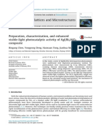 Preparation, Characterization and Enhanced Visible Light Photocatalytic Activity of AgI Bi2WO6 Composite PDF