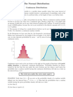 The Normal Distribution