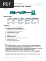 5.1.3.6 Lab - Viewing Network Device MAC Addresses