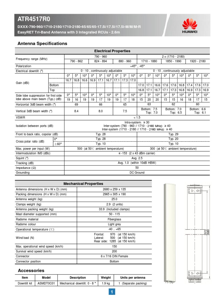 atr4517r0-pdf.pdf | Antenna (Radio) | Radio Technology