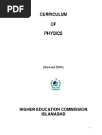 Download HEC Pakistan Syllabus for BS  MSphysics 2005 by Jehan Zaib Ali Khan SN257852199 doc pdf