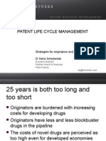 Patent Life Cycle Management