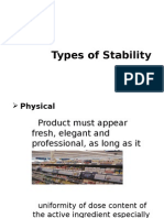 Intern - Types of Stability