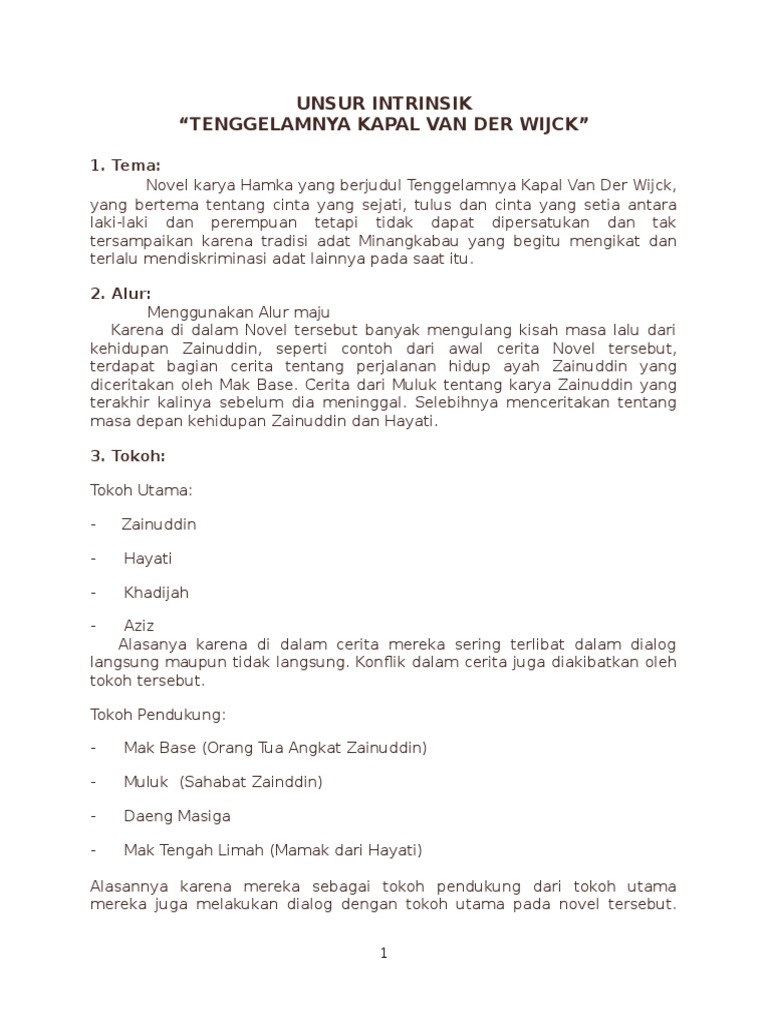 Unsur Intrinsik