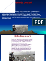 Proiect Poluarea