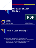 Lean Manufacturing Overview