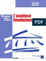 Analyse Fondamentale