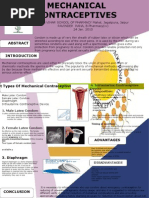Download Poster Presentation on Mechanical Contraceptives by Ravinder SN25786826 doc pdf