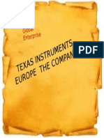 Texas Instruments Europe The Company