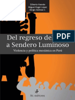 Del Regreso Del Inca a Sendero Luminoso - Aranda, Gilberto (Et Al.)