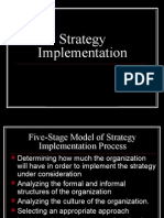 Strategy Implementation