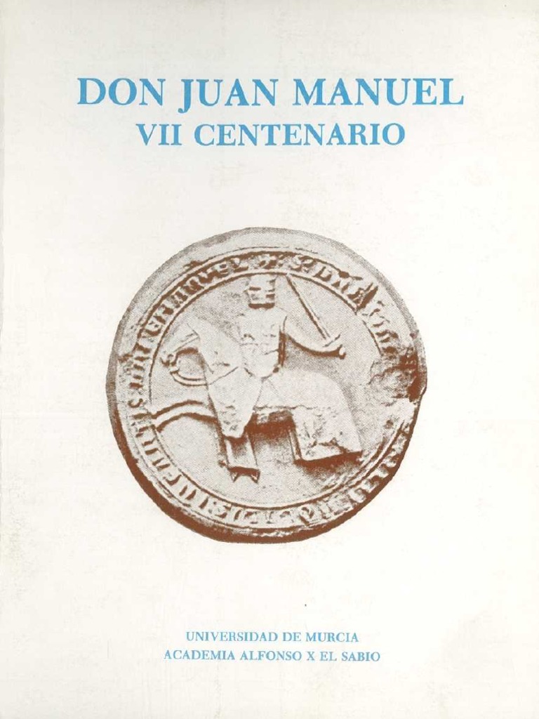 Don Juan Manuel Vii Centenario | PDF | Nobleza | España