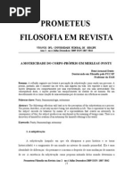 59 A Motricidade Do Corpo Proprio Merleau Ponty