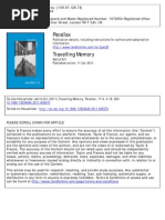 Astrid Erll Travelling Memory