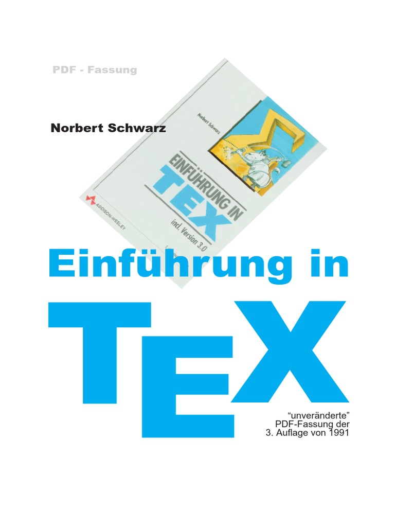 Einfuehrung Tex | PDF