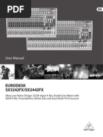 Behringer SX3242FX - SX2442FX - M - EN PDF