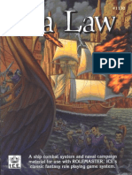 Rolemaster 2nd - Sea Law
