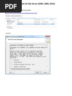 Manual de Instalacao Do SQL Server