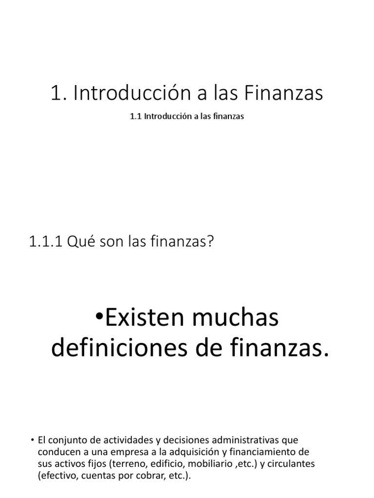 1.1 Introducción a las finanzas.pdf Ciencias