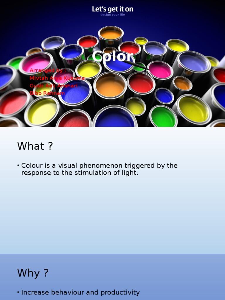 Impact of Color on Workplace Productivity | PDF | Career & Growth