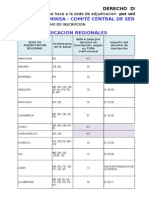 Informacion de Derecho de Inscripcion