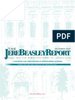 The Jere Beasley Report Dec. 2005