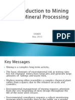 Intro To Mineral Processing