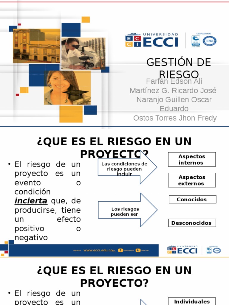 Gestion de Riesgos | PDF | Riesgo | Probabilidad