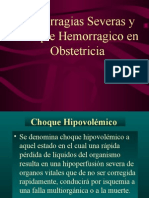 Choque Hemorragico Obstetrico