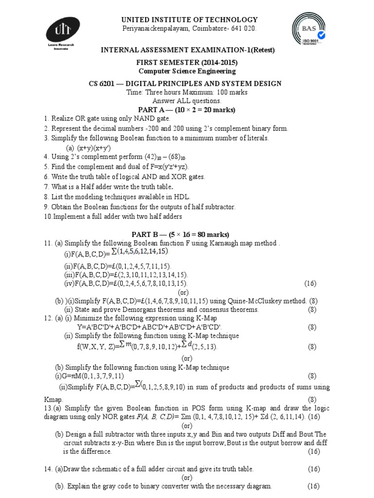 Ia1 DPSD | PDF