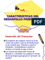 #1 Caracteristicas Des. Preescolar